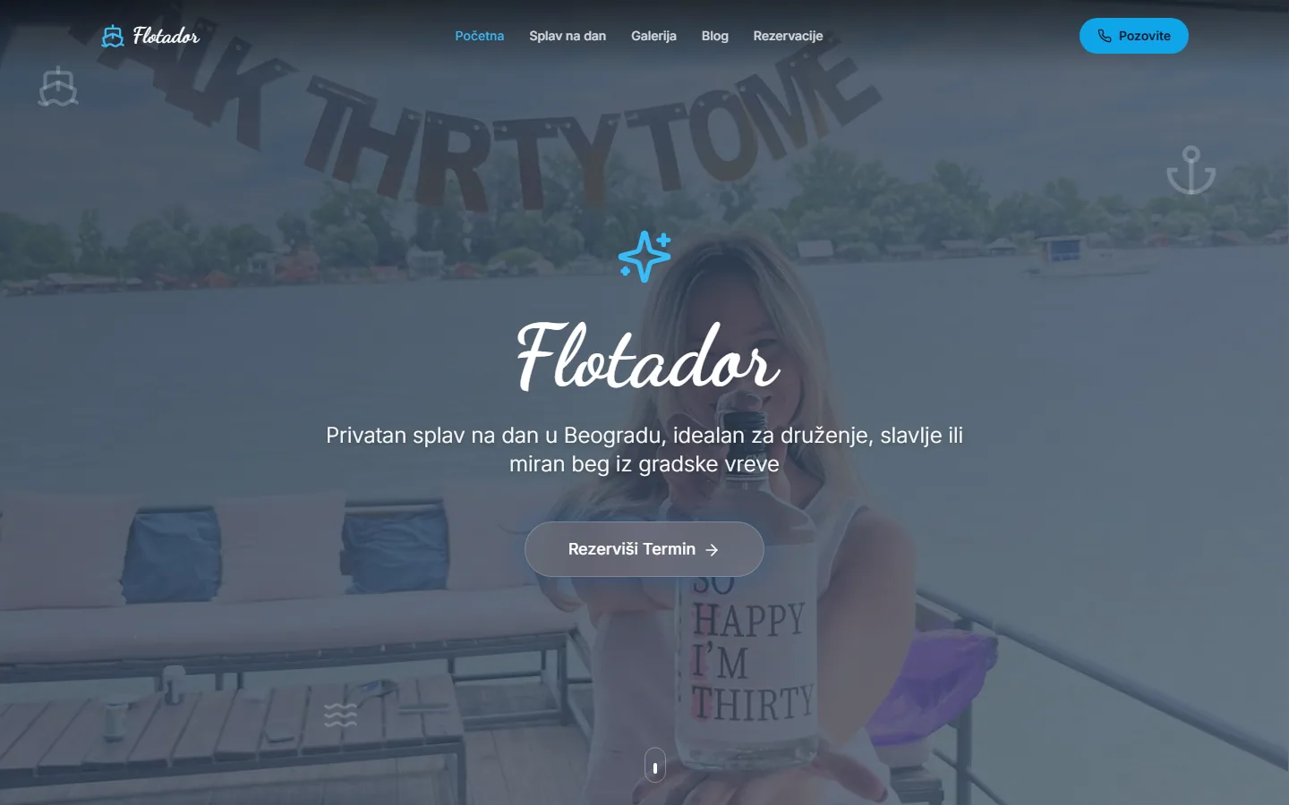 Splavic Flotador website