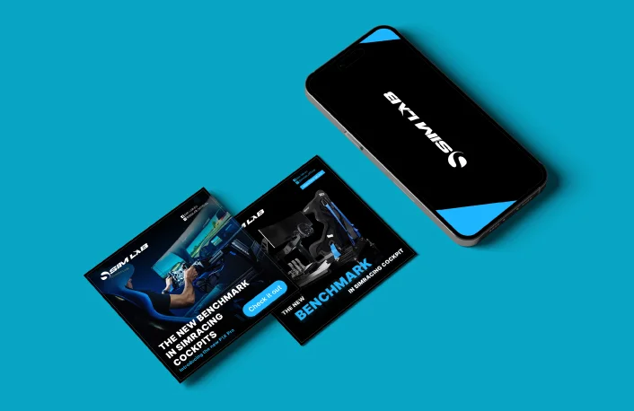 Sim Lab Tech Brand Identity